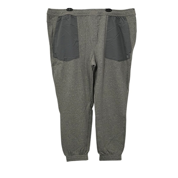 Big & Tall Men’s Gray Sweatpants Tapered Legs Size 3X Bundle with Top and Save - Picture 1 of 8